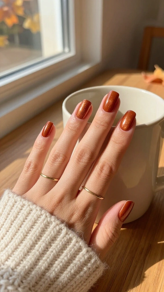 Cinnamon satin gloss