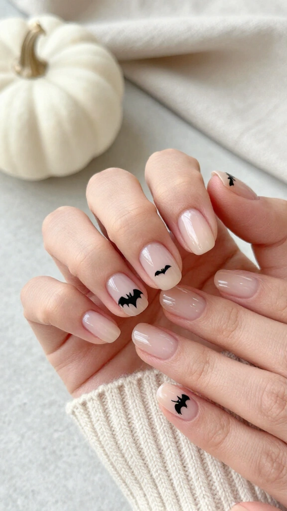 Delicate Micro-Bats on Bare Nude