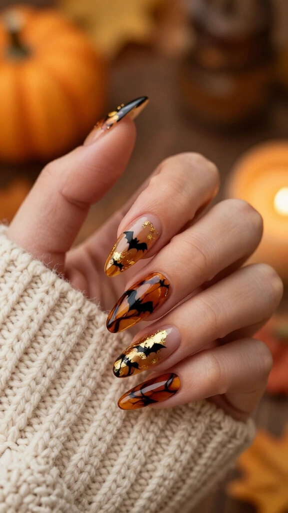 Tortoiseshell & Spooky Gold Foil Mix