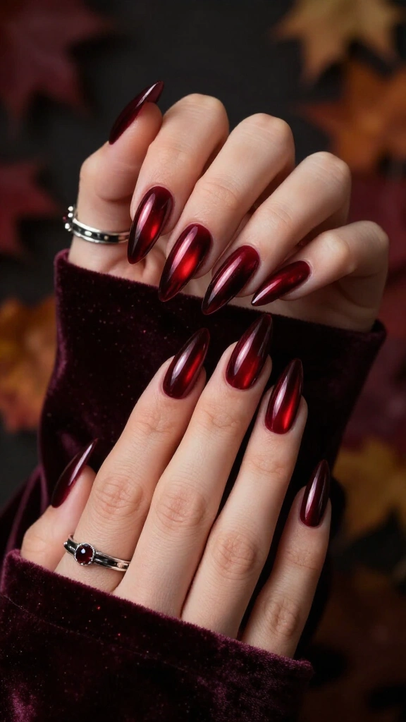 Chrome Vampy Cherry Red Claws