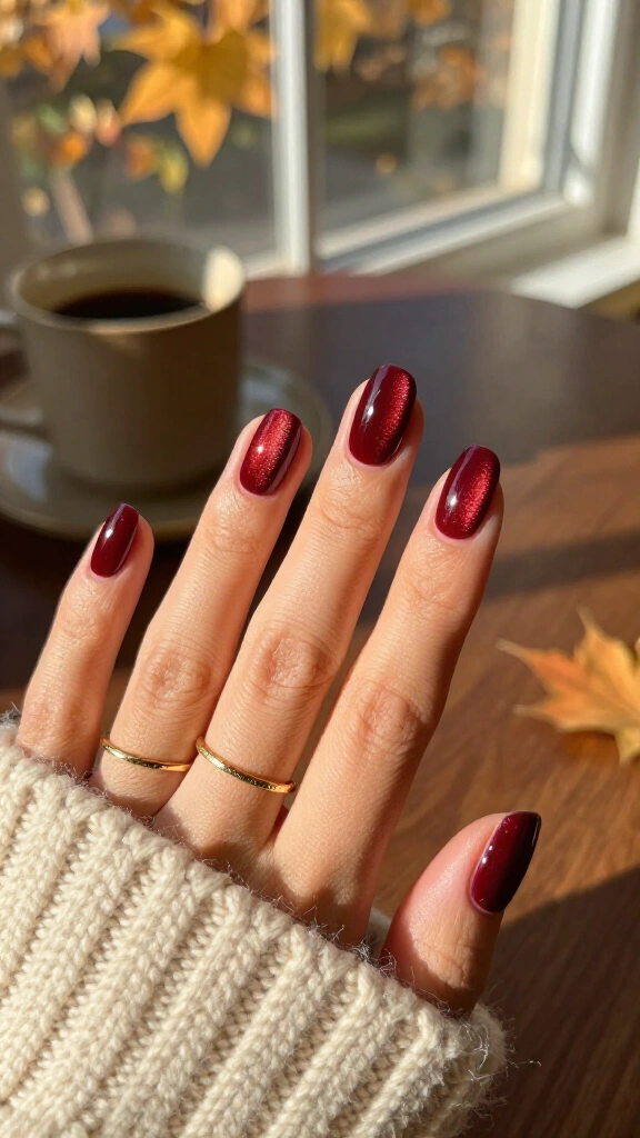 Deep Velvet Burgundy