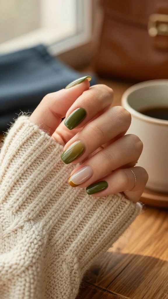 Olive Green Micro French
