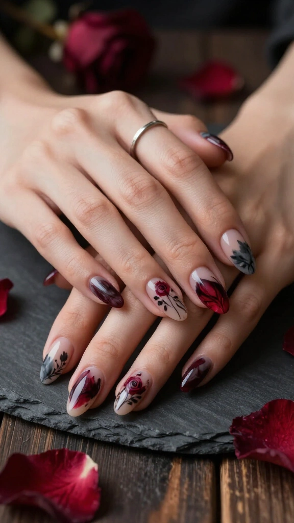 Goth Florals