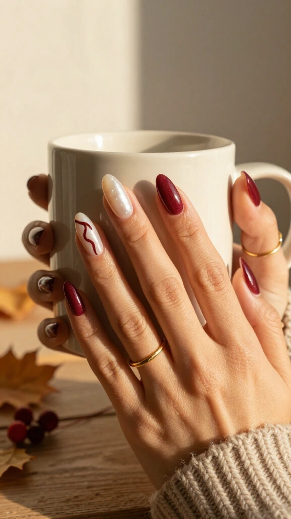 Frosted Cranberry Swirls