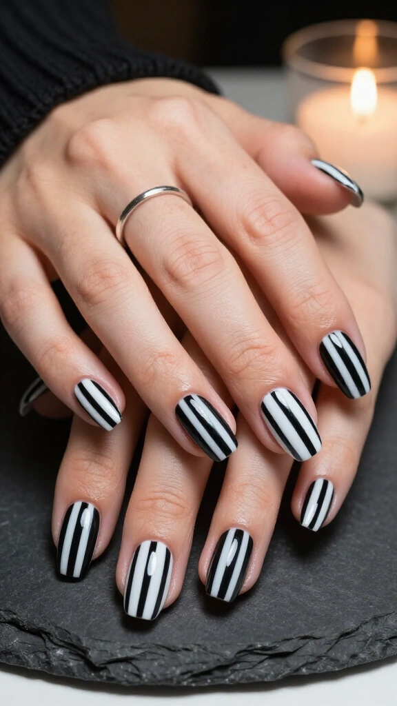 Beetlejuice Slimline Stripes