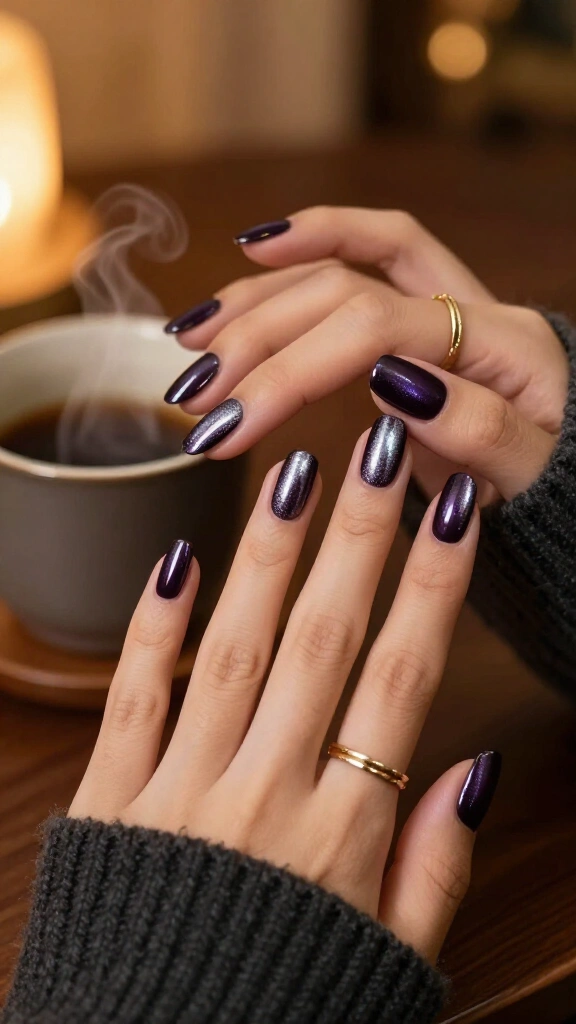 Midnight Plum Cat-Eye