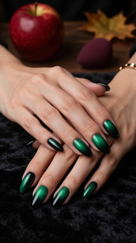 Forest Green Poison Apple Sheen