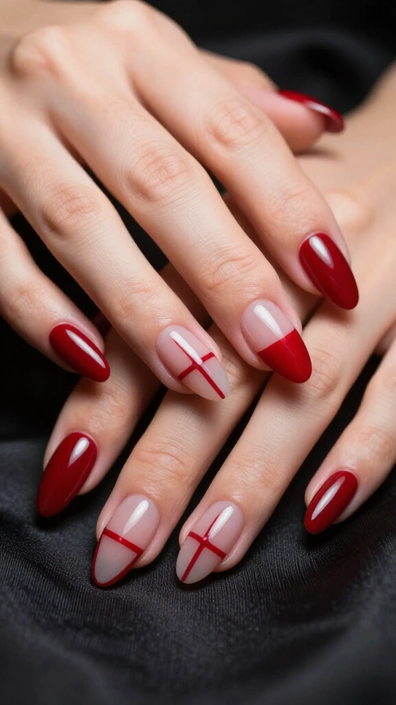 Negative Space Blood Lines