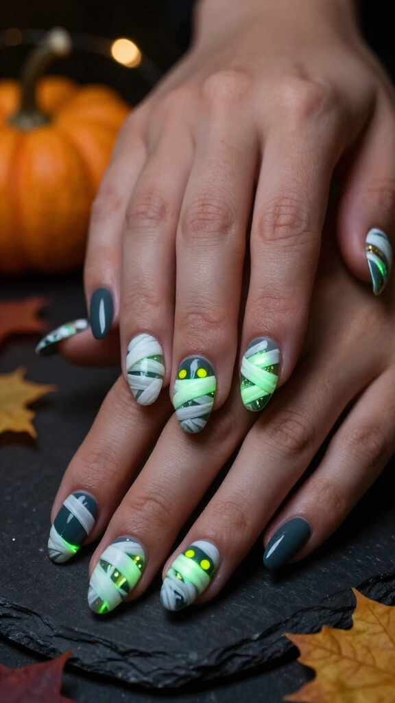 Glow-in-the-Dark Mummy Wraps