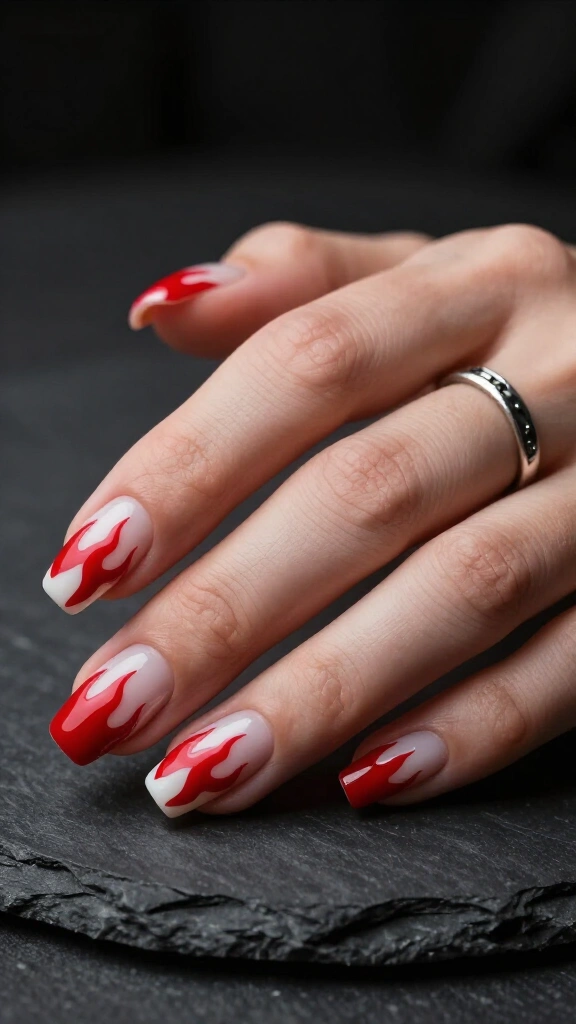 Crimson Flame Accents