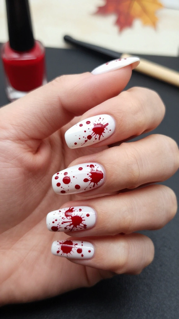 Splatter Paint Crime Scene
