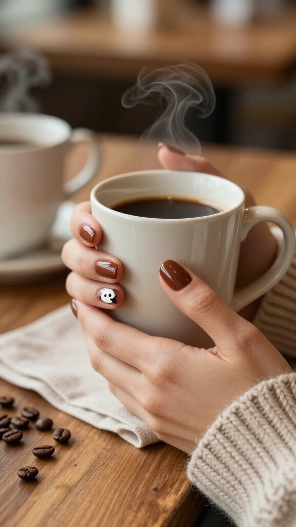 Coffee-Loving Skeletons