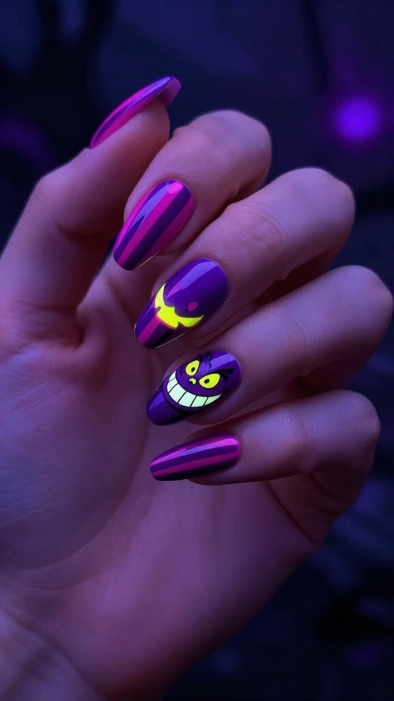 Cheshire Cat Glow-in-the-Dark Grin