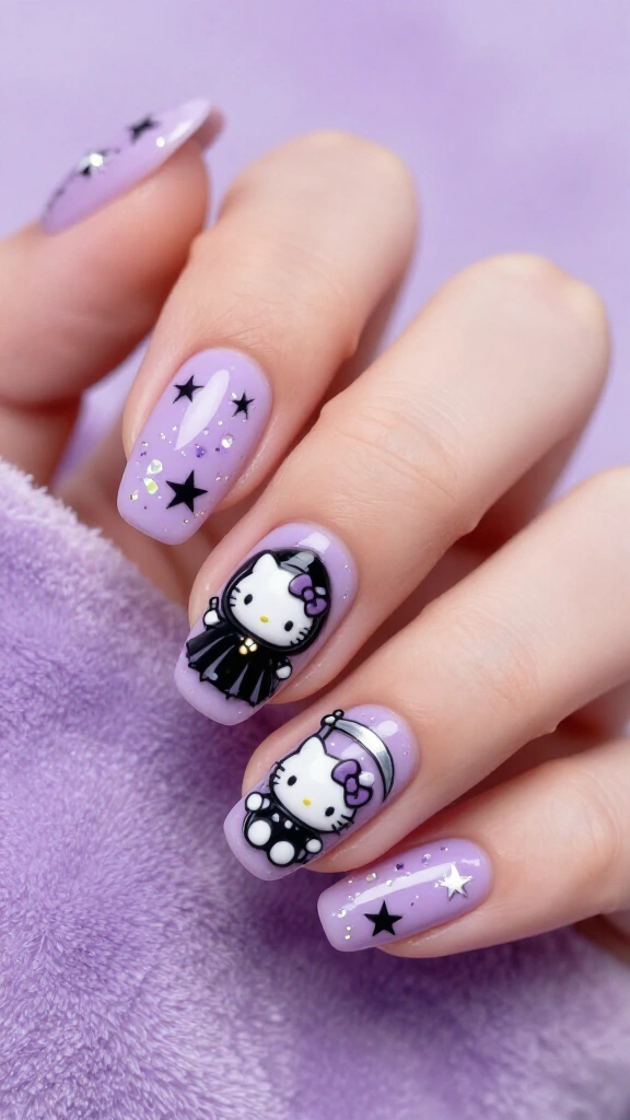 Kawaii Grim Reaper Kitty