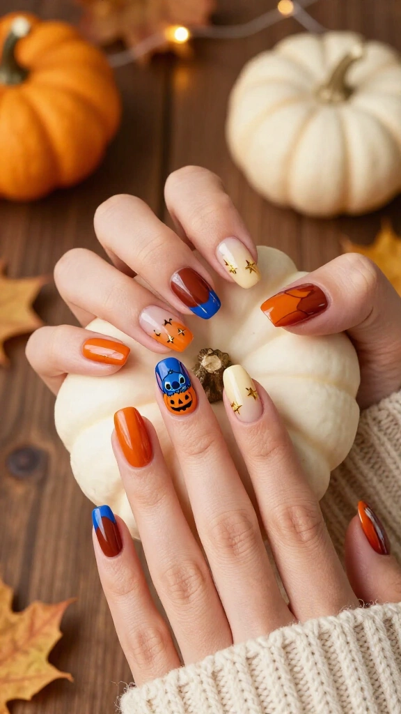 Spooky Stitch Pumpkin Carvings