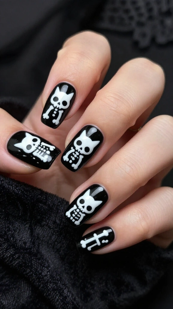 X-Ray Skeleton Kitty