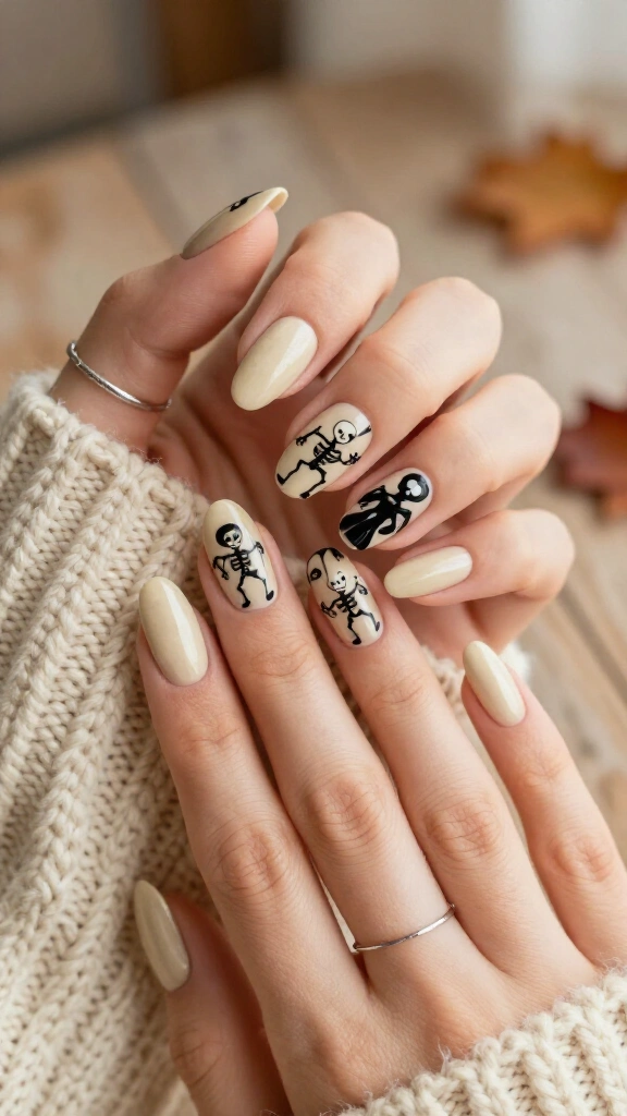 Skeleton Dance Retro Accents