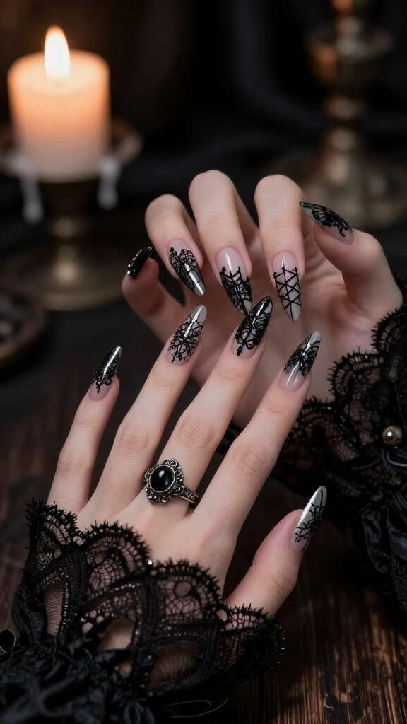 Haunted Victorian Lace Accents