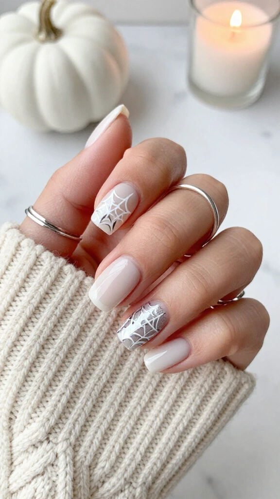 Minimalist spiderweb corners