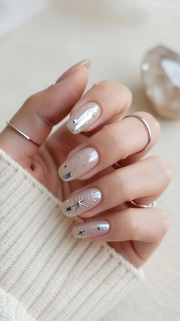Chrome Celestial Constellations