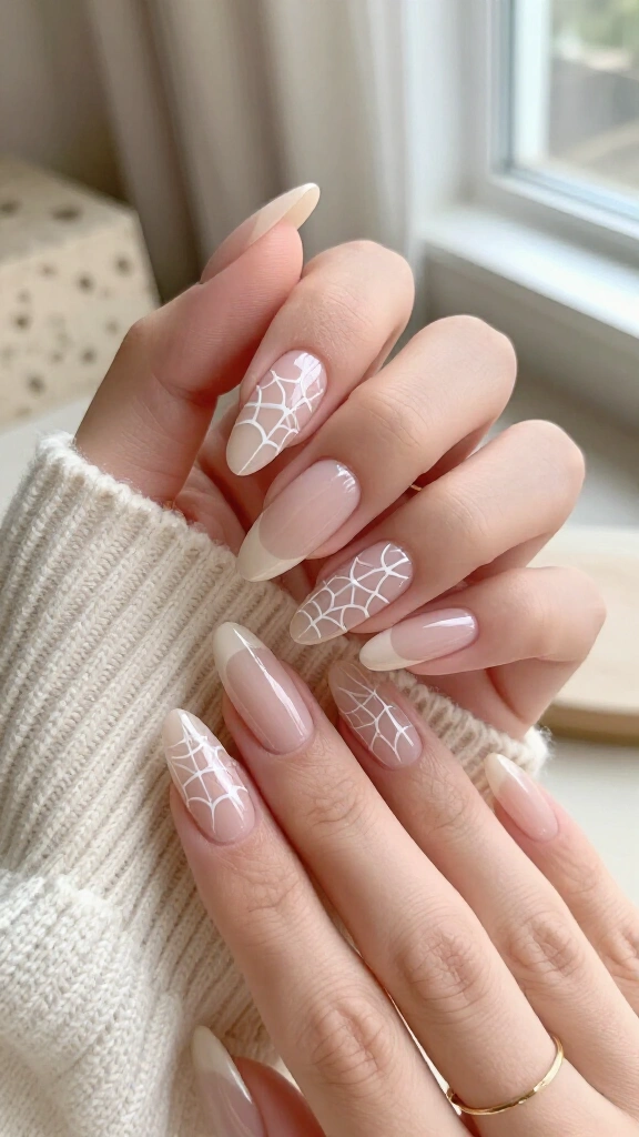 Sheer Cobweb French Arches