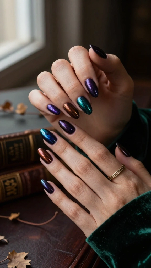 Iridescent Beetle-Wing Chrome