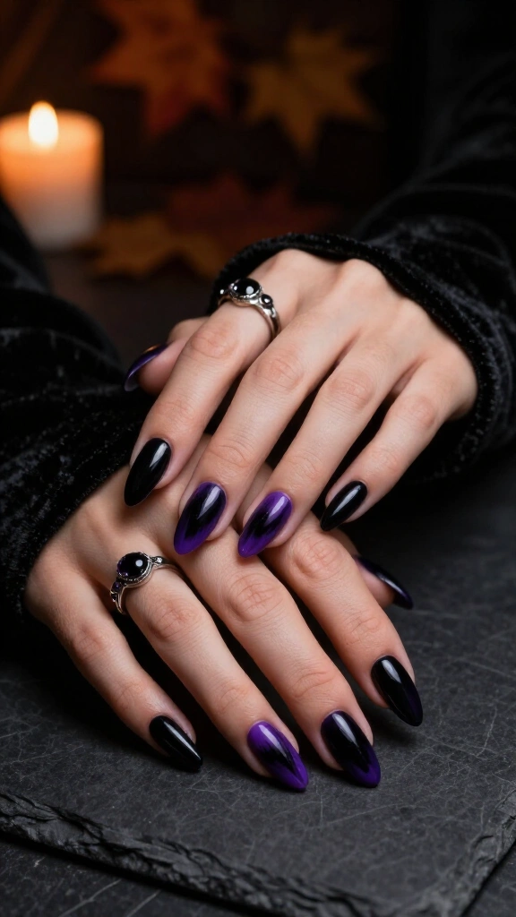 Smudged velvet midnight aura