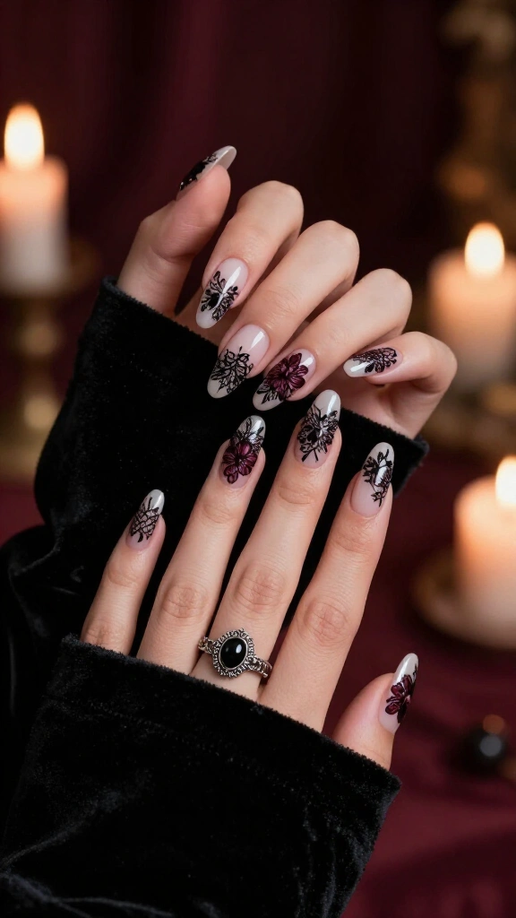 Victorian Mourning Lace