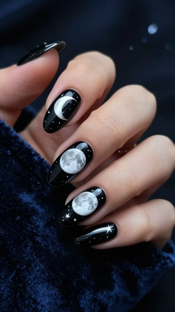 Celestial Moon Phases