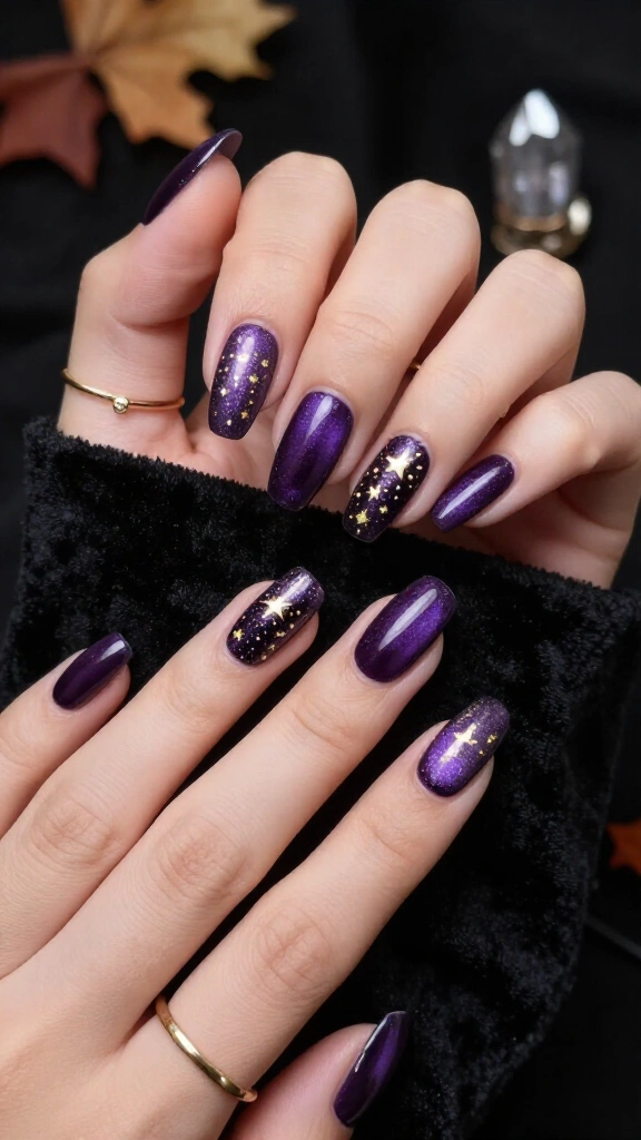 Hocus Pocus Velvet Purple