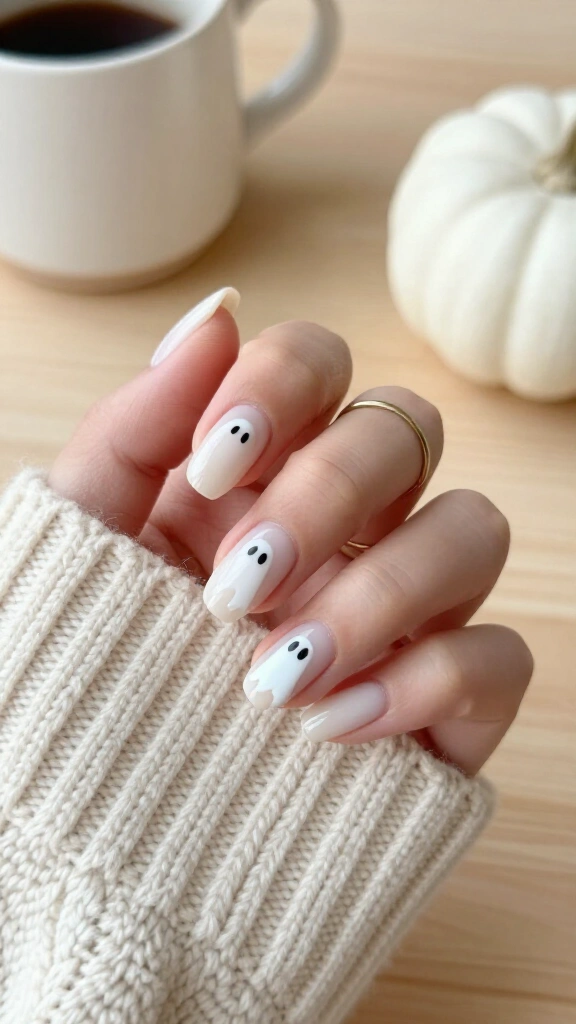 Minimalist Ghostly Cuties