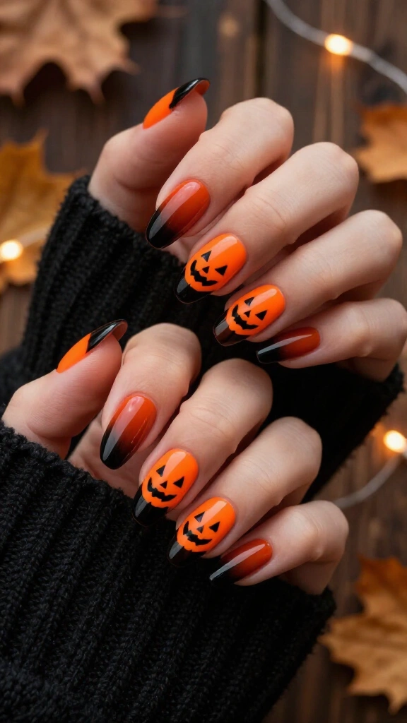 Ombré Sunset Jack-o