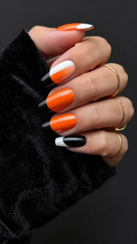 Candy Corn High-Fashion Reinterpretation