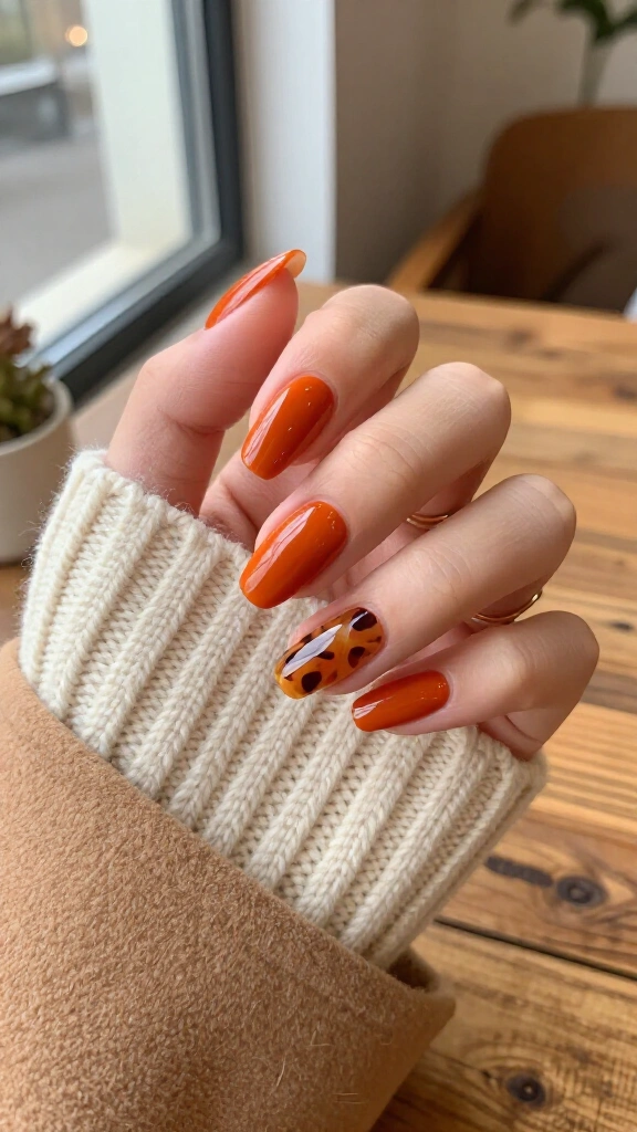 Tortoise Shell & Burnt Pumpkin Fusion