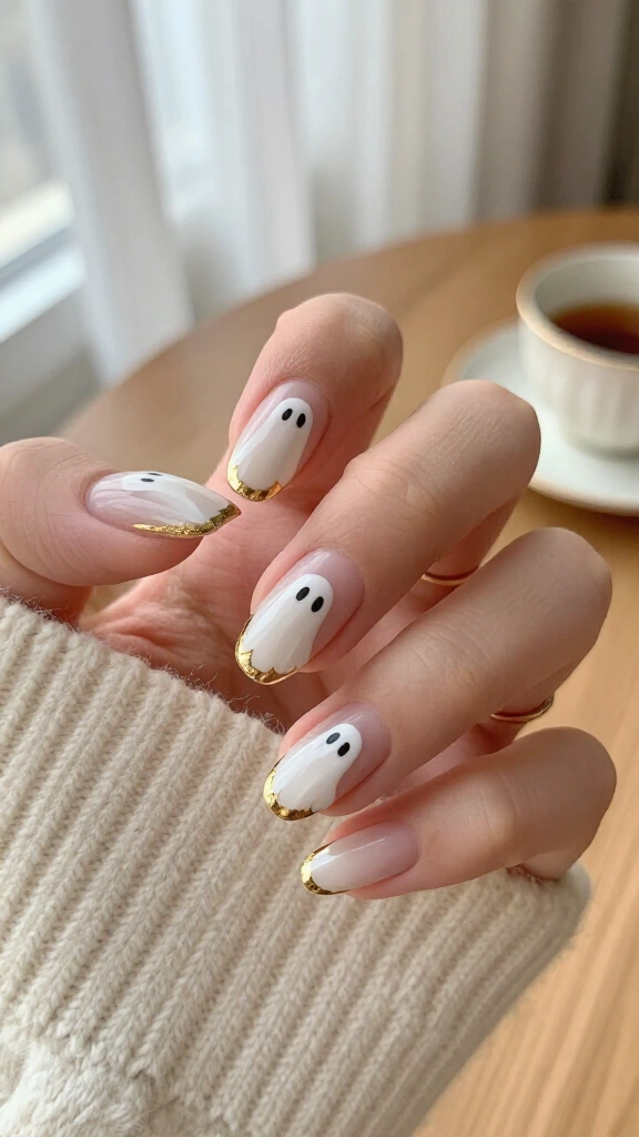 Gilded French Ghost Tips