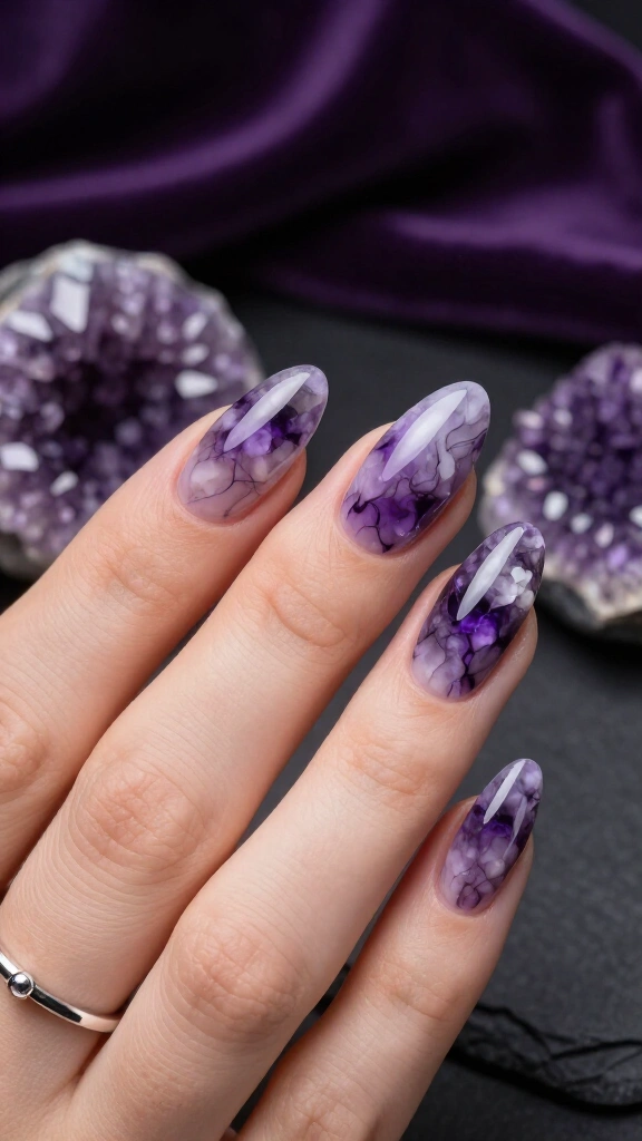 Smoky Amethyst Quartz