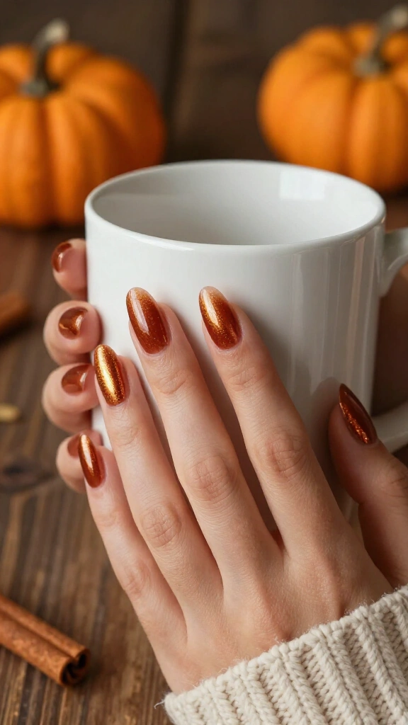 Shimmering Pumpkin Spice Glaze