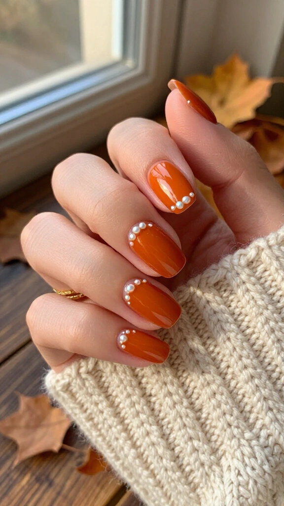 Pearl-Studded Spiced Orange