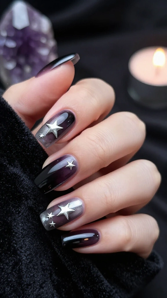 Blackberry Jelly with Star Charms
