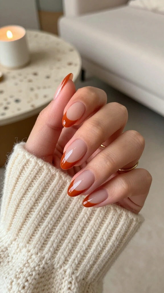 Negative Space Blood Orange Crescents