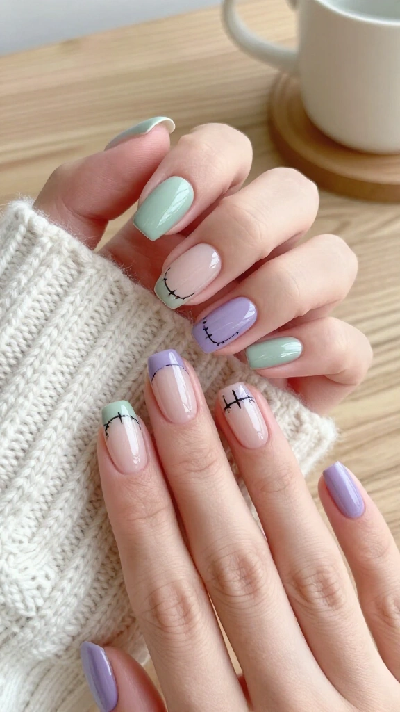 Subtle Stitch & Patchwork Frenchies