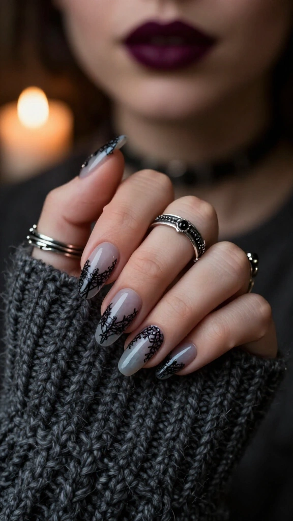 Gothic Victorian Lace Cutouts