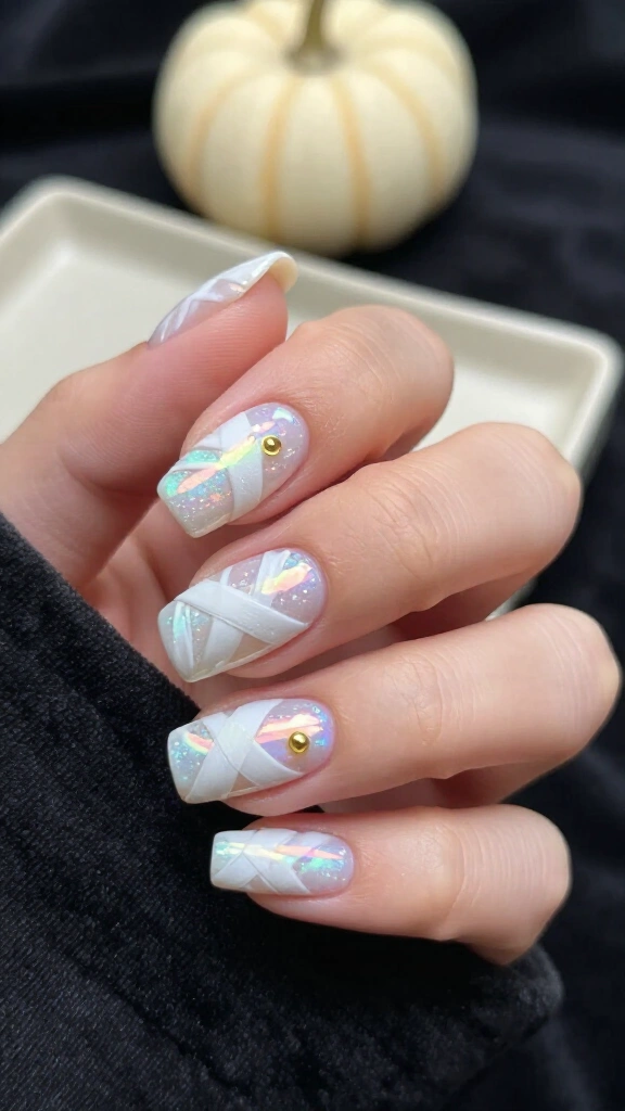 Iridescent Opal Mummy Wraps
