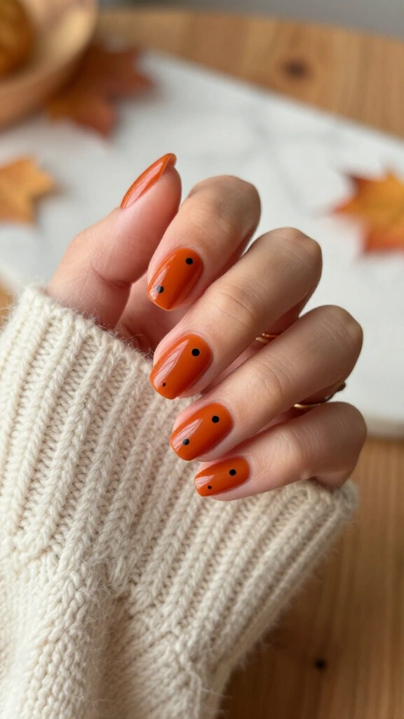 Spiced Cider Monochrome Micro-Dots