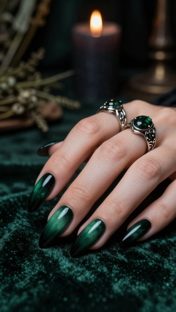 Midnight Forest Ombré