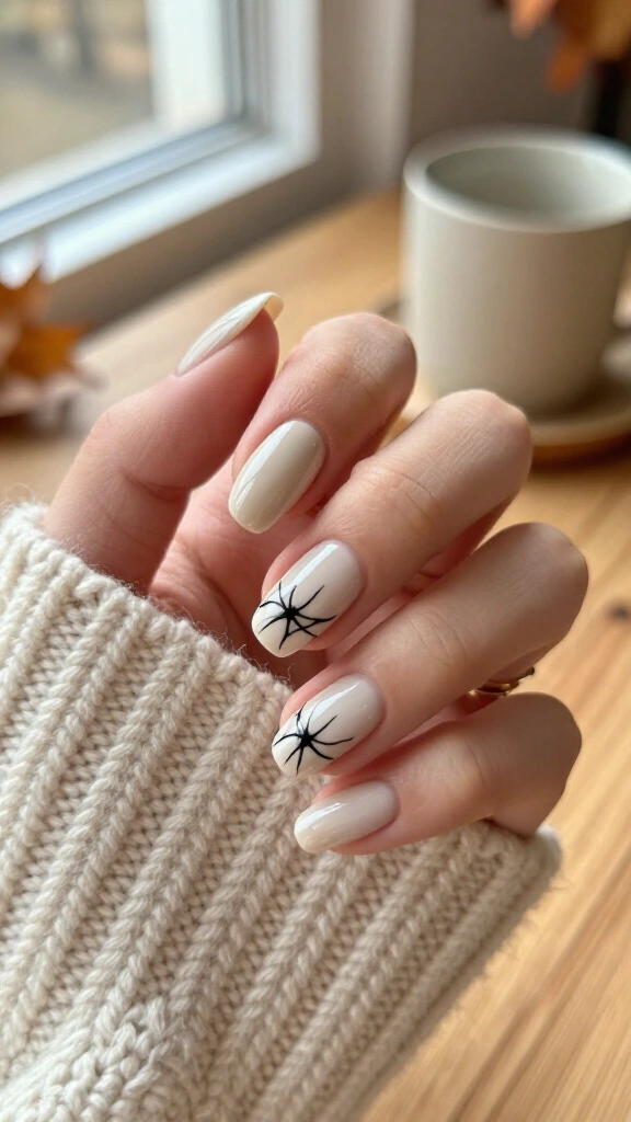 Minimalist Micro Spiderwebs