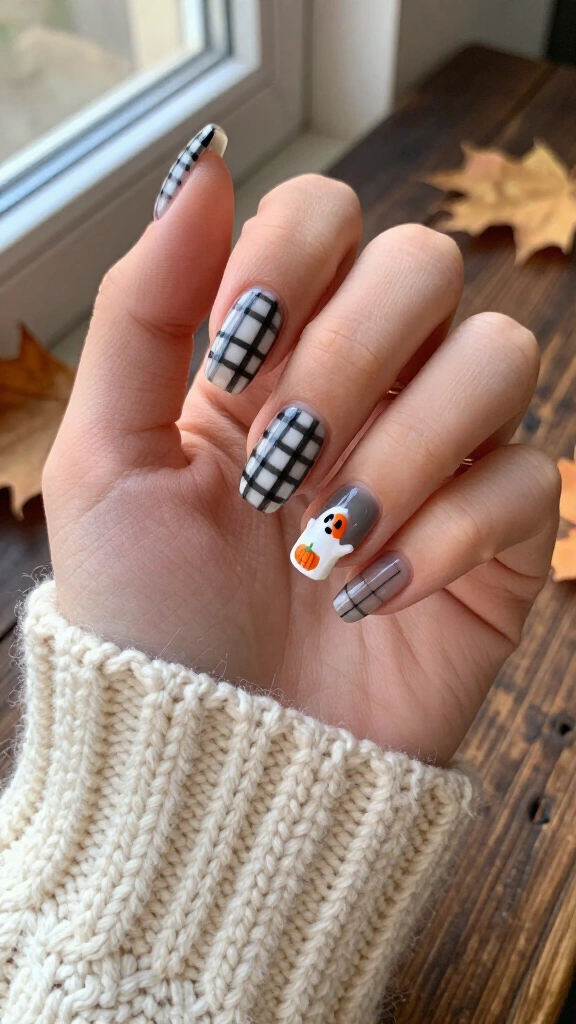 Classic Gingham with Ghost Accents
