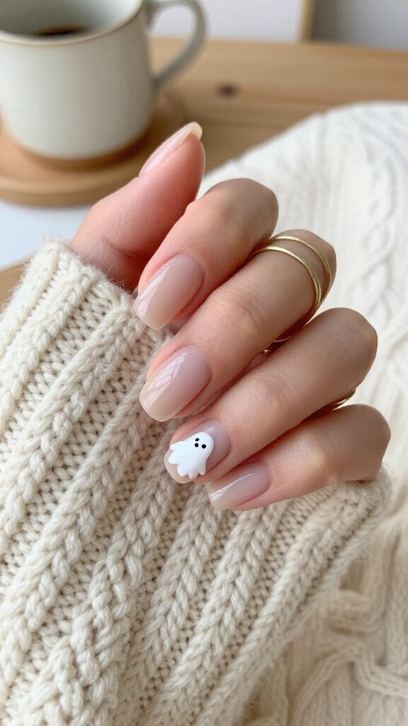 Friendly Floating Sheet Ghost Accents