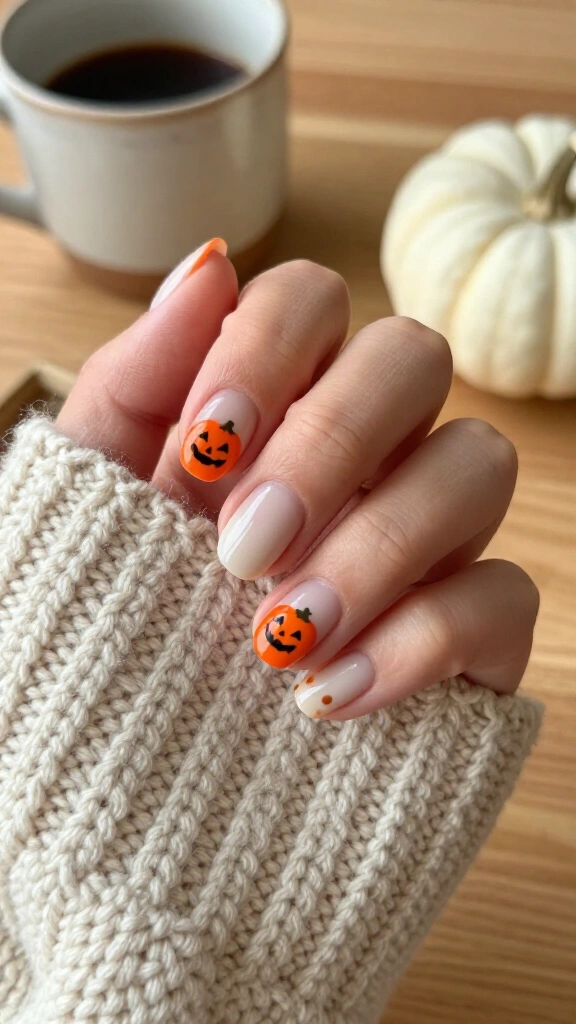 Peeking Pumpkin Cuticles