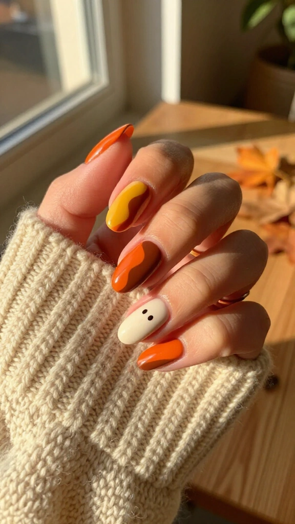 Retro 70s Wavy Boo Tips